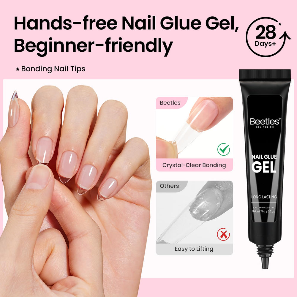 Beetles Cuticle Pusher for clean prep and neat edges.