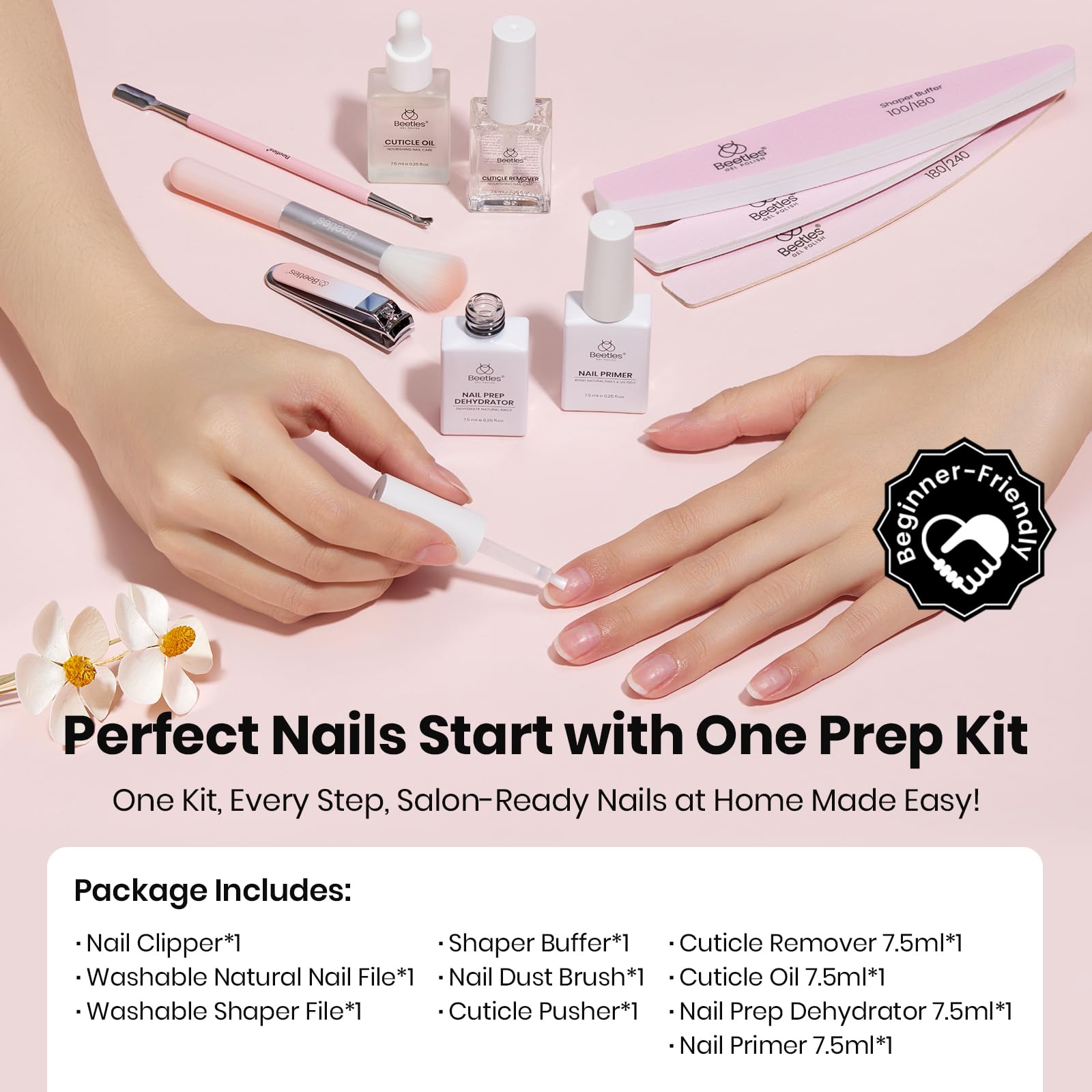Beetles Cuticle Remover softens cuticles for easy removal