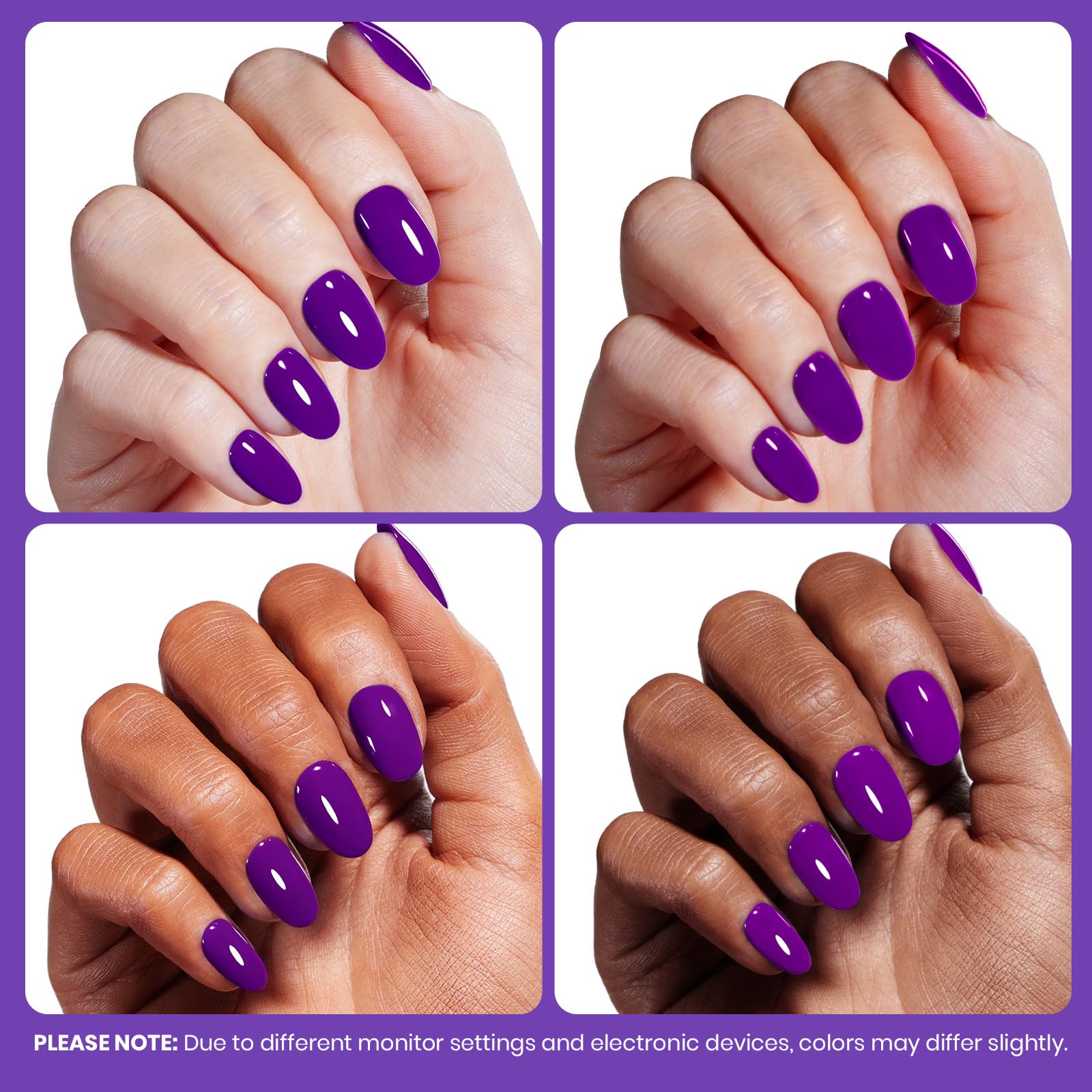 Beetles Dark Purple Gel Polish gift packaging suitable for gifting