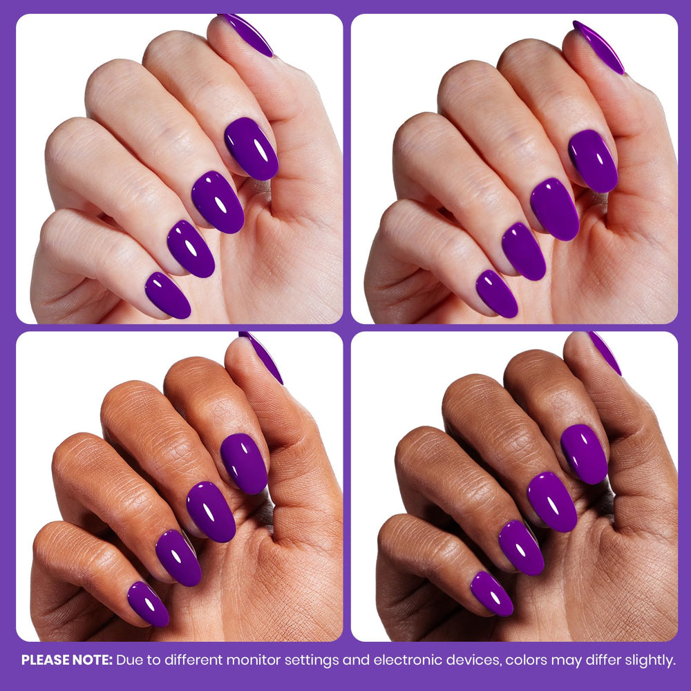Beetles Dark Purple Gel Polish gift packaging suitable for gifting