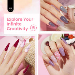 Beetles Gel Polish dip kit activator locks color for durable results.