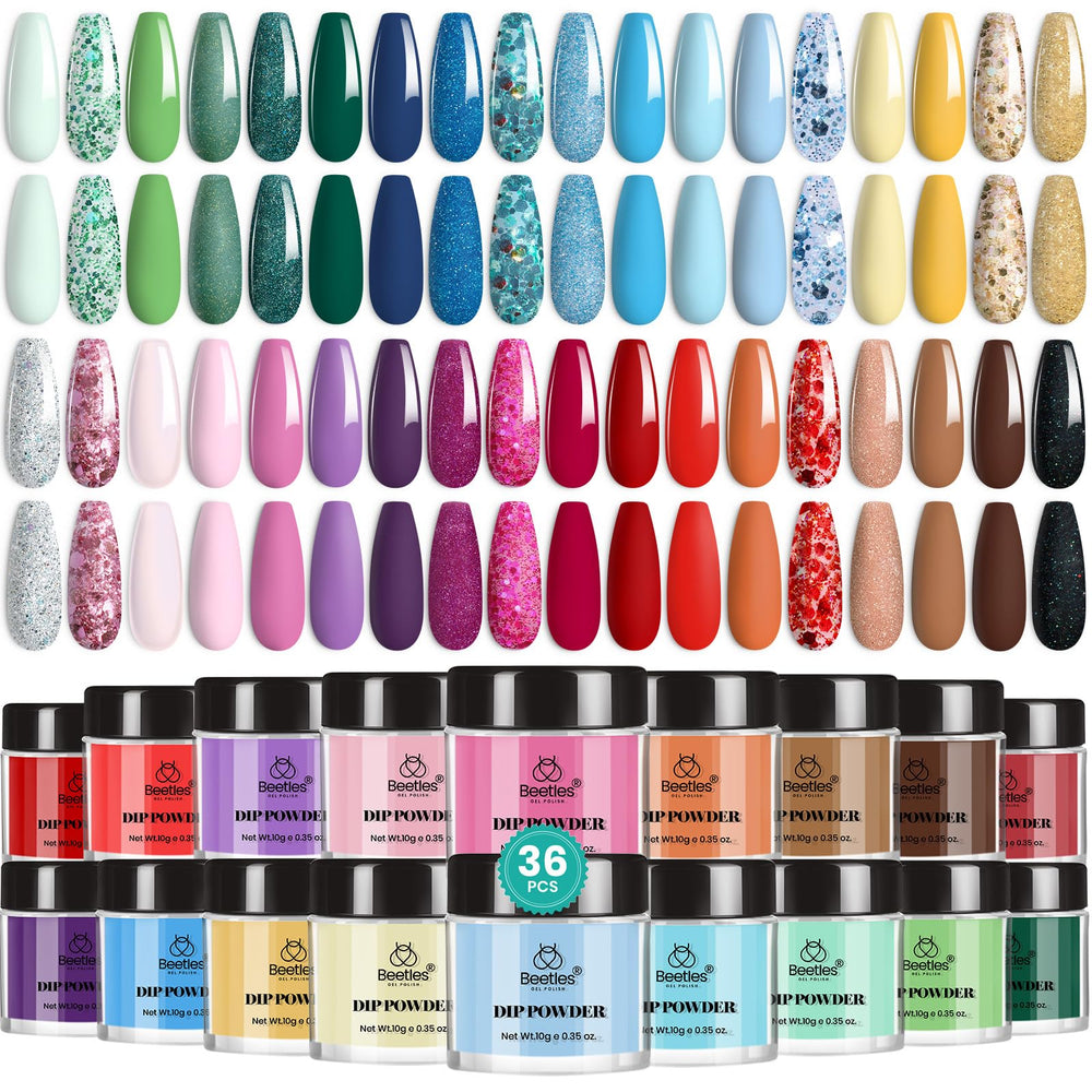 Beetles Dip Powder starter gift kit for beginners and gifting.