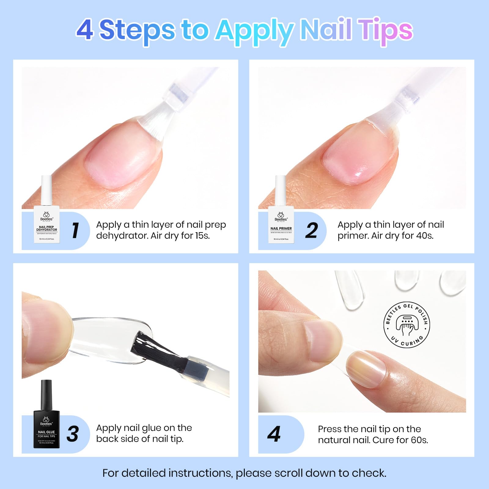 Beetles diy-manicure-tool setup for home nail artistry.