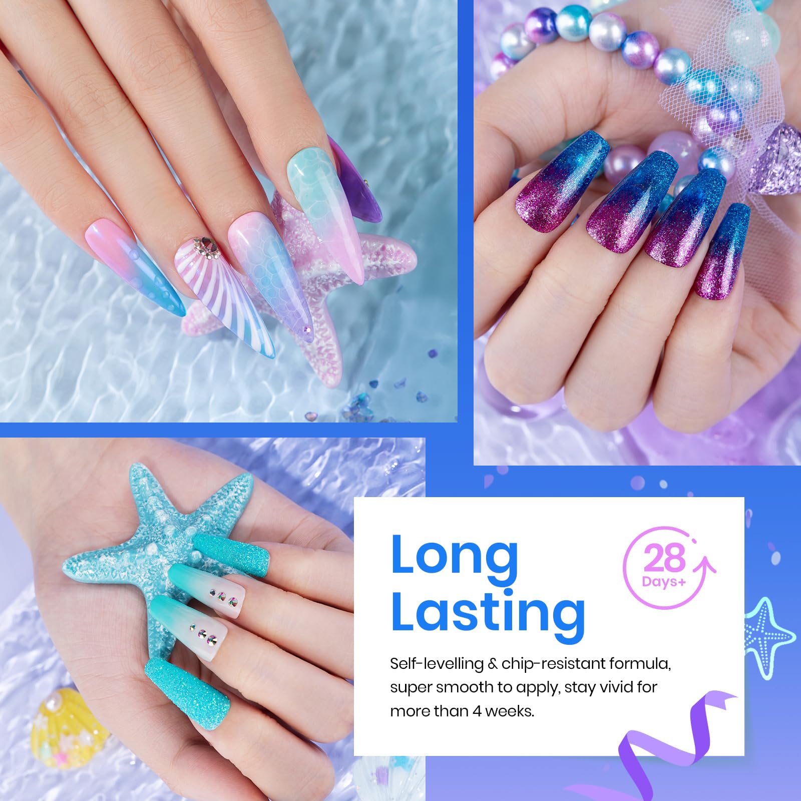 Beetles gel polish kit ideal for at-home DIY nails and art.