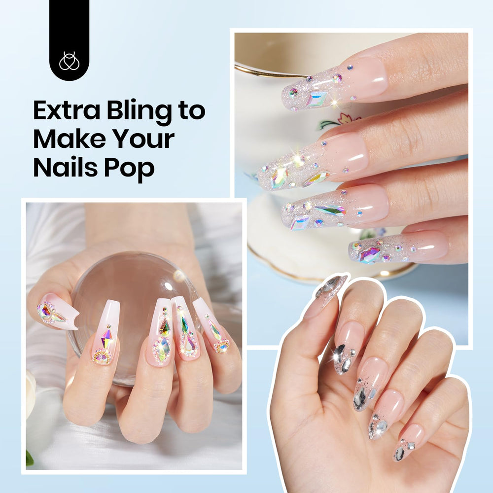 Beetles Dual-ended brush for placement and cleanup during nail art