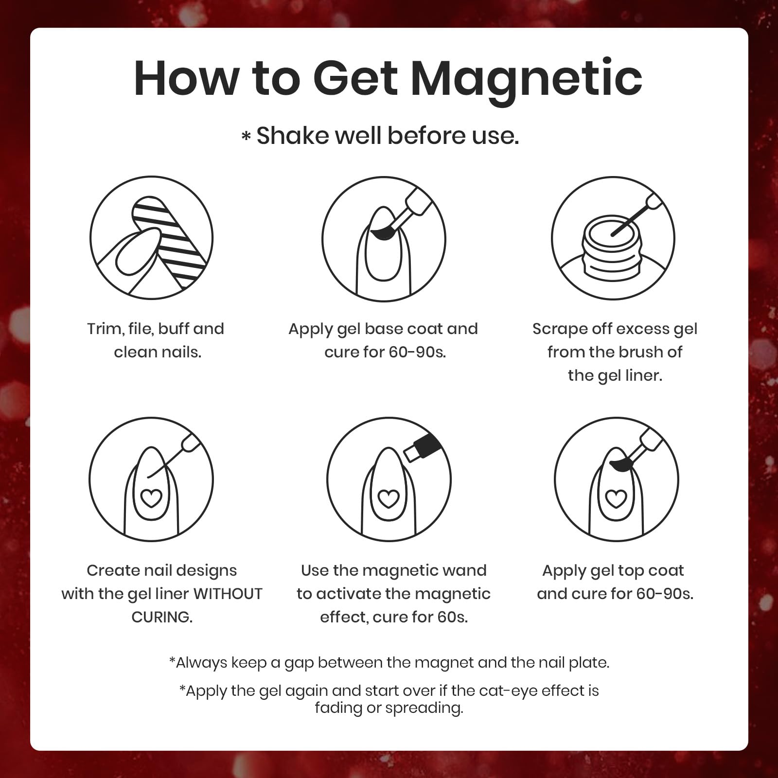 Beetles Easy at-home manicure with one-stroke color and quick results.