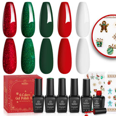 Beetles Eif Snow White gel polish bottle for crisp, long-lasting holiday nails.