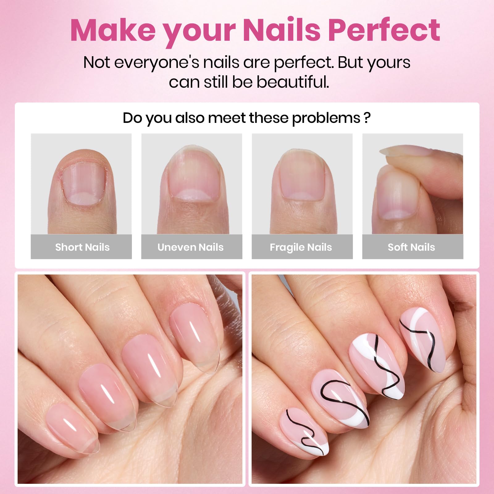 Beetles extended width tips offer comfortable fit for diverse nail beds