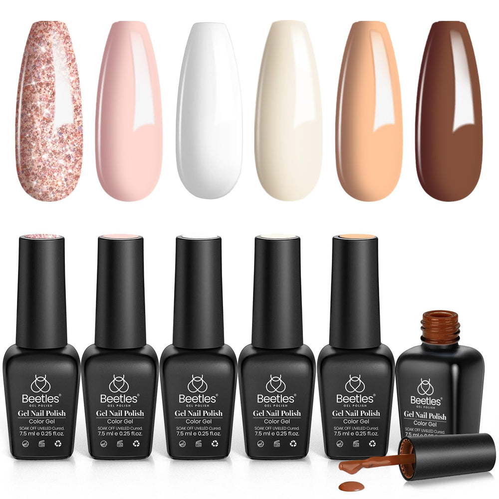 Beetles Fall Gel Nail Polish Set low-odor toxin-free formula for home use.