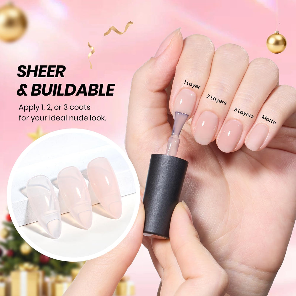 Beetles French tip sticker set style two offers easy guides for precise French lines.