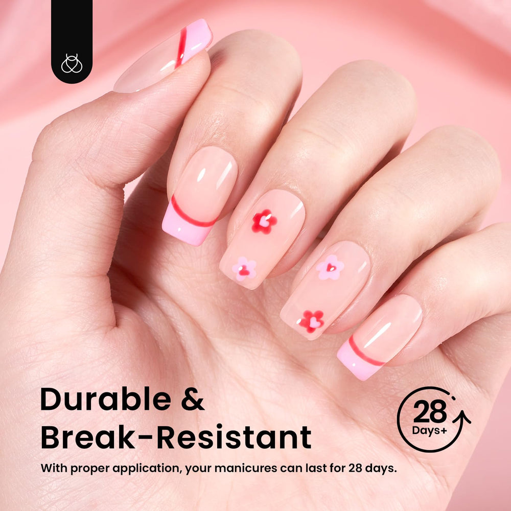 Beetles full matte surface reduces polish mess during application