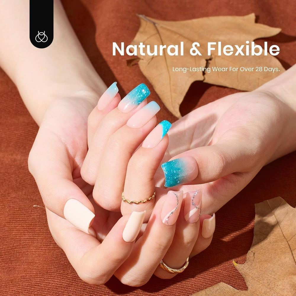 Beetles Gel Nail Kit all-in-one DIY manicure set for home use.