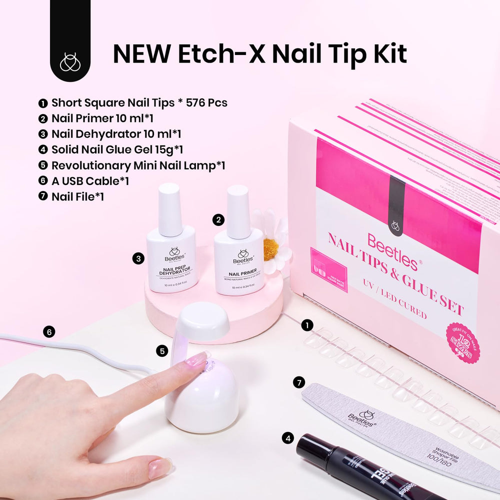 Beetles Gel Nail Kit durable nail extensions for lasting manicure base.