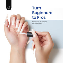 Beetles Gel Nail Kit Nail File for precise shaping and smoothing