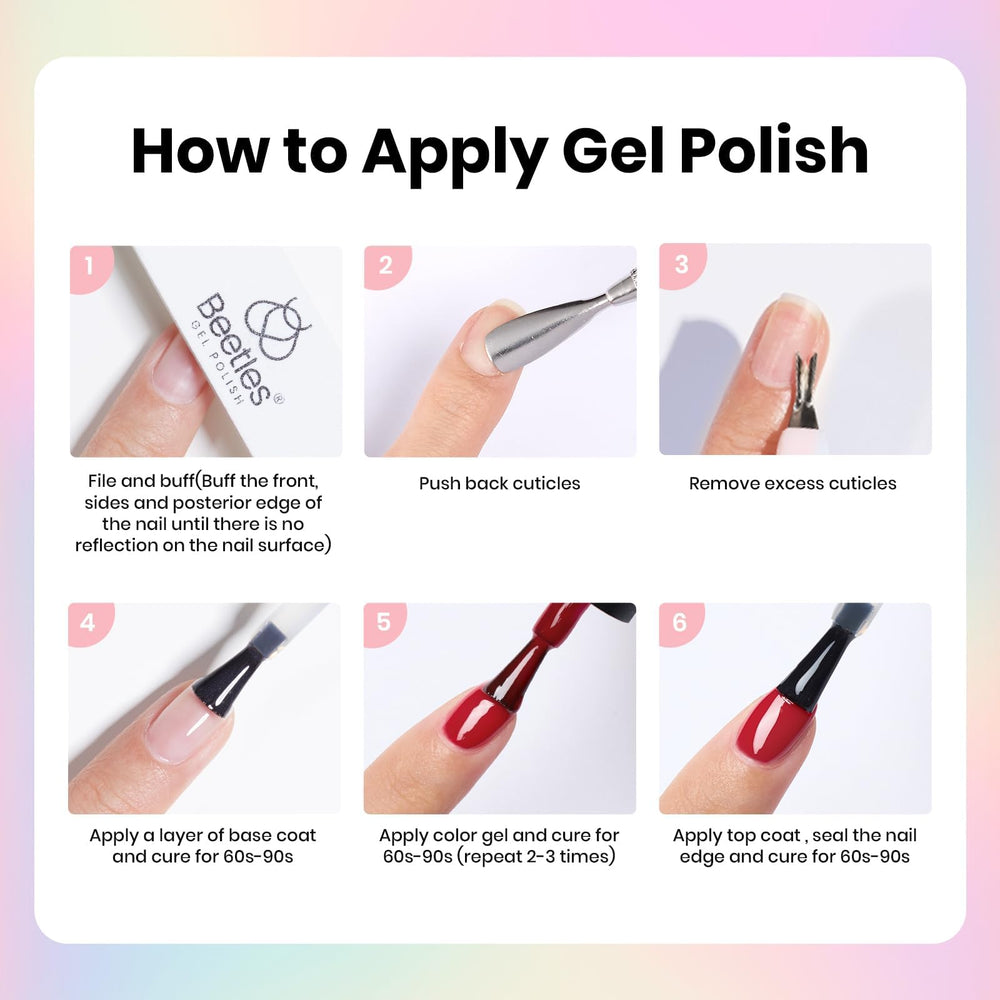 Beetles Gel Nail Polish Kit makes a thoughtful gift for women.