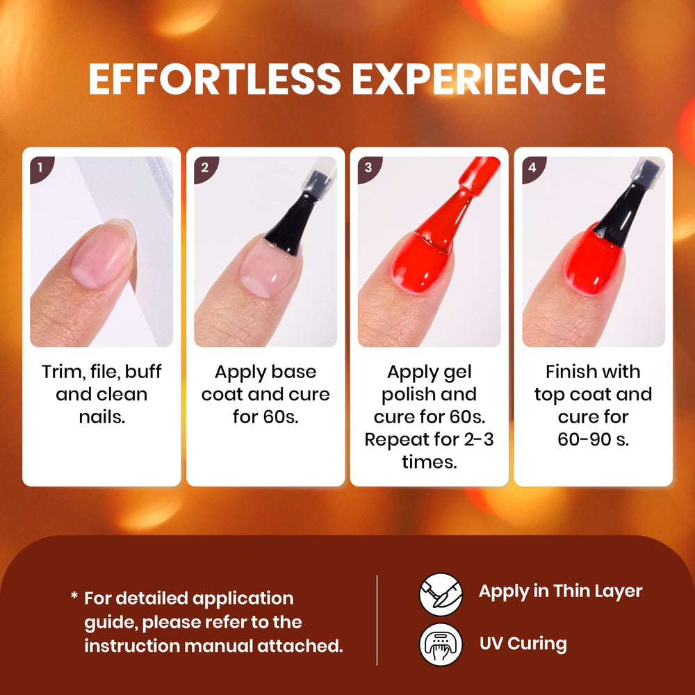 Beetles Gel Nail Polish Set Ideal for DIY or professional use and gifting