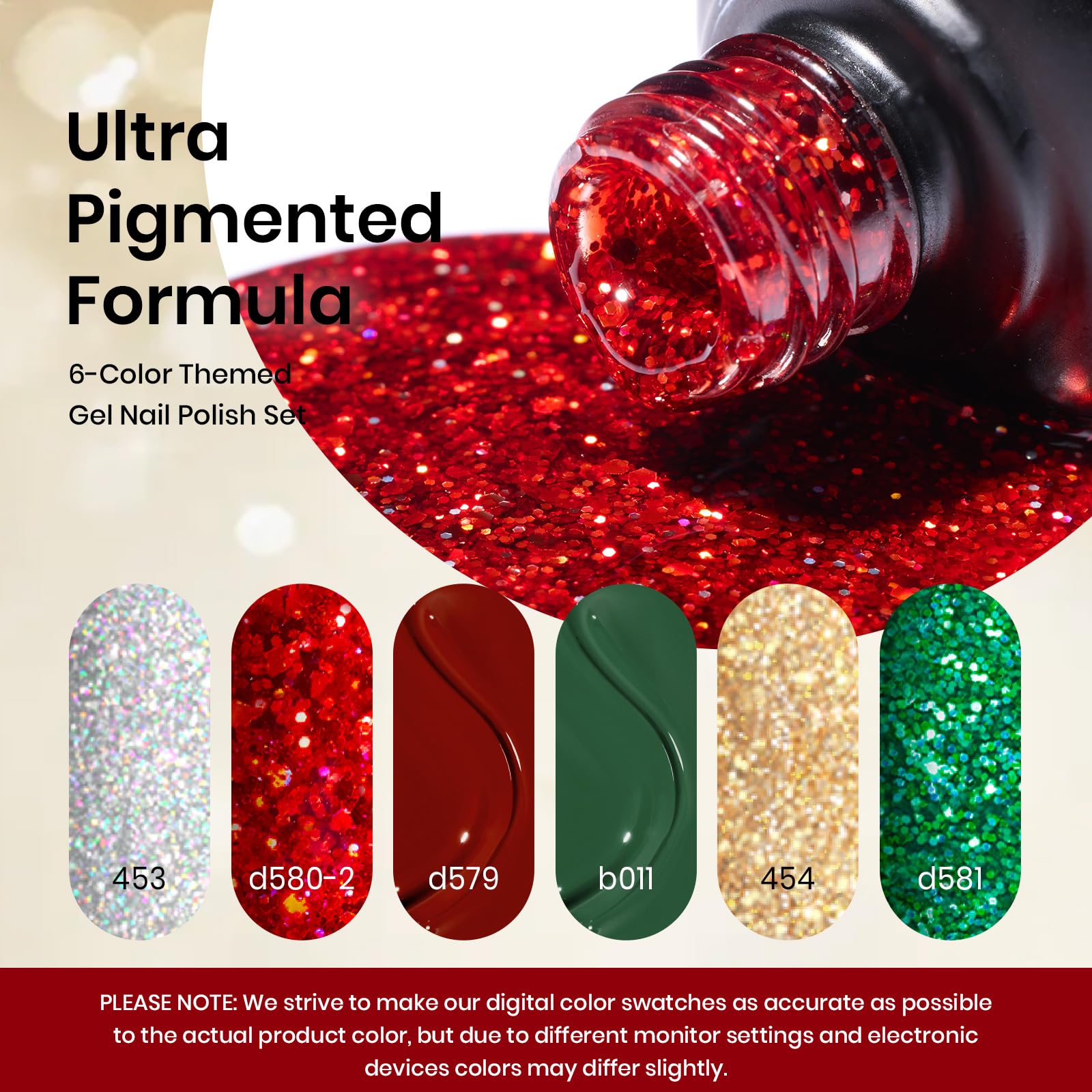Beetles gel polish set with easy application and clean removal features