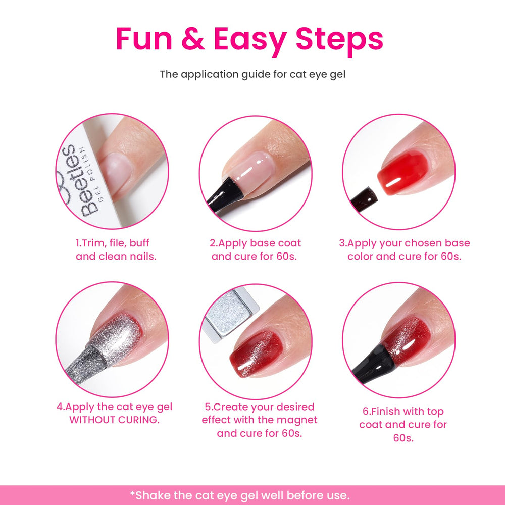 Beetles Gel Polish green jelly offers sheer coverage.