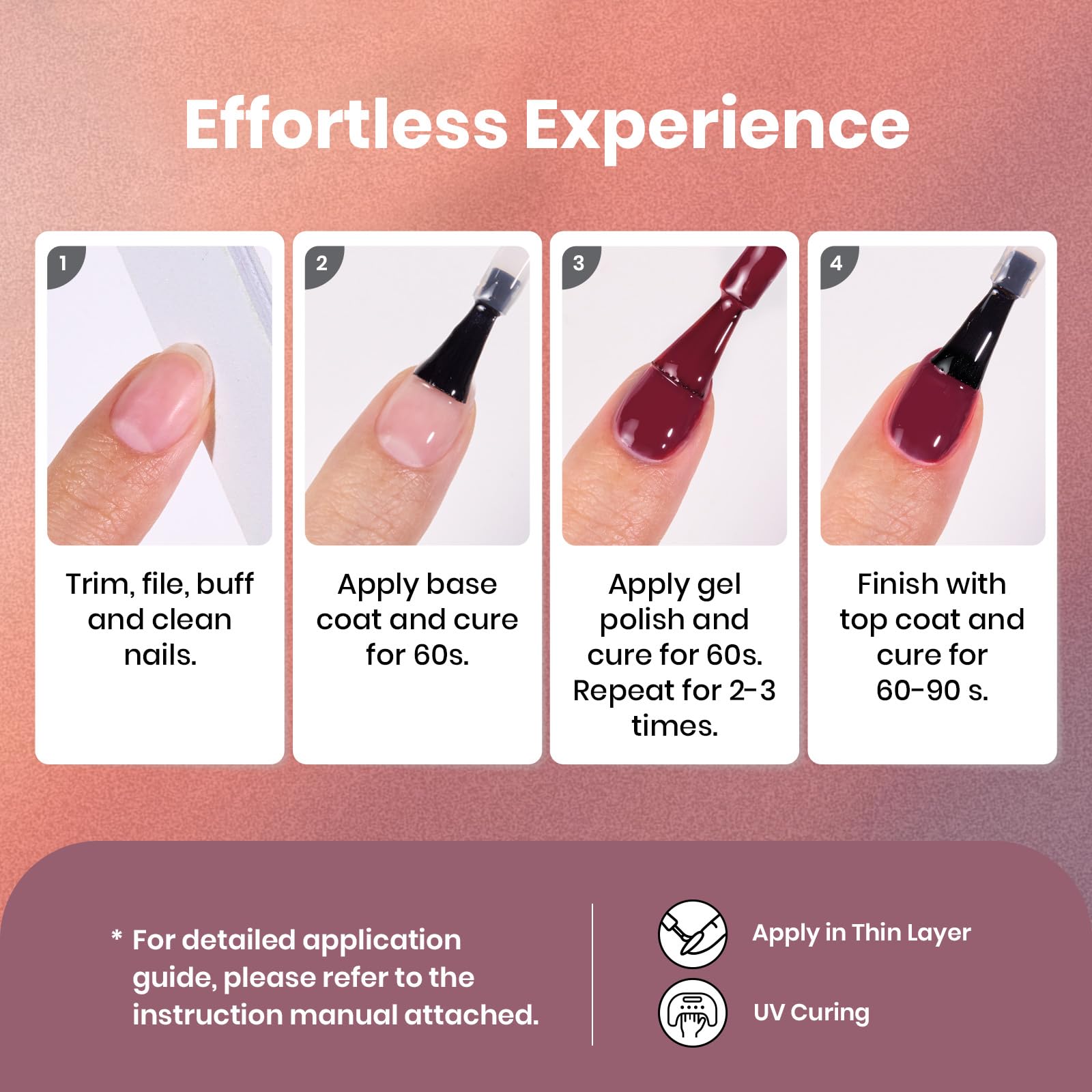 Beetles Gel Nail Polish Set Home Salon Ready swatch highlights easy at-home manicure.