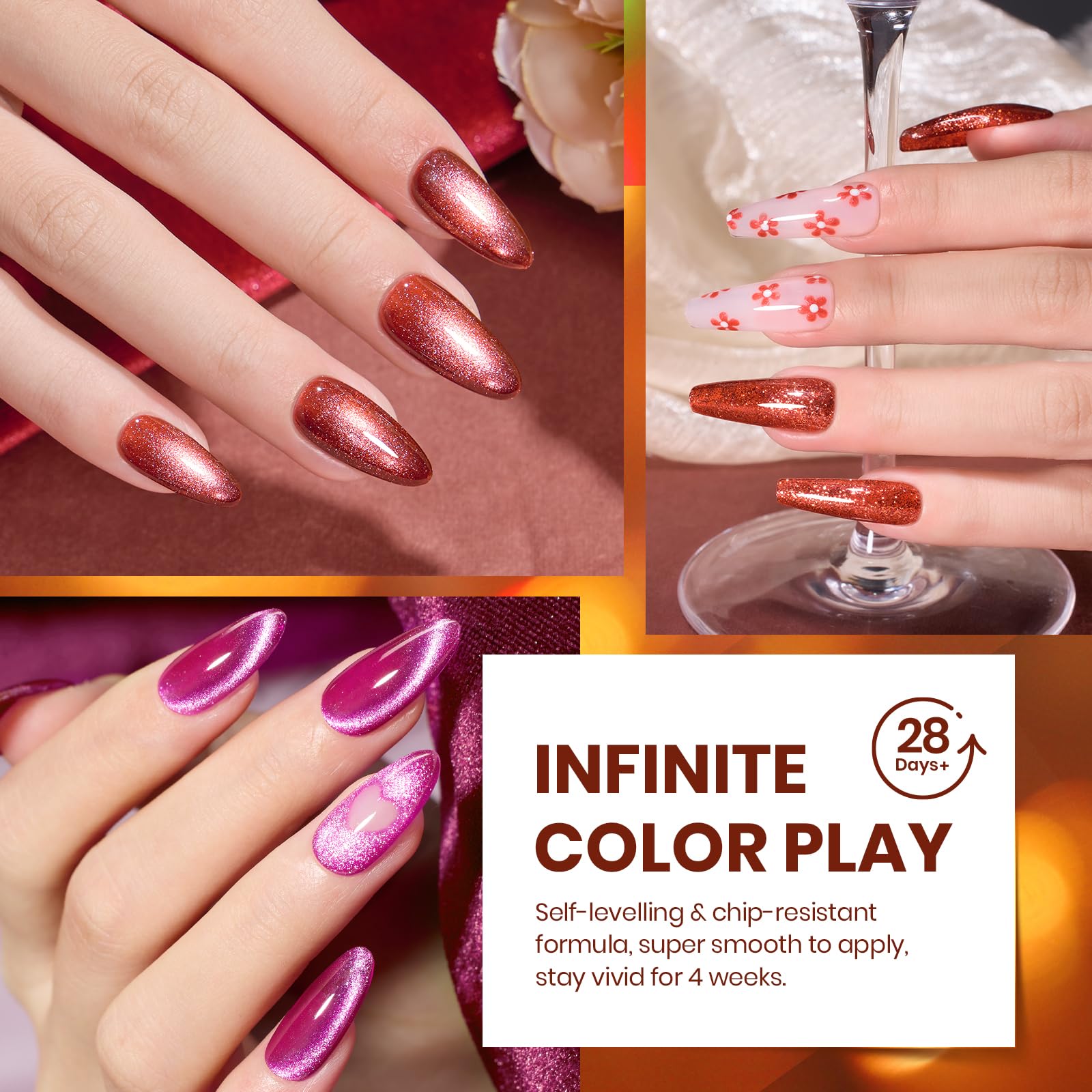 Beetles Gel Nail Polish Set UV-LED Cure for quick at-home manicures