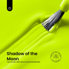 Beetles Shadow of the Moon collection bottle for glow-in-the-dark designs.