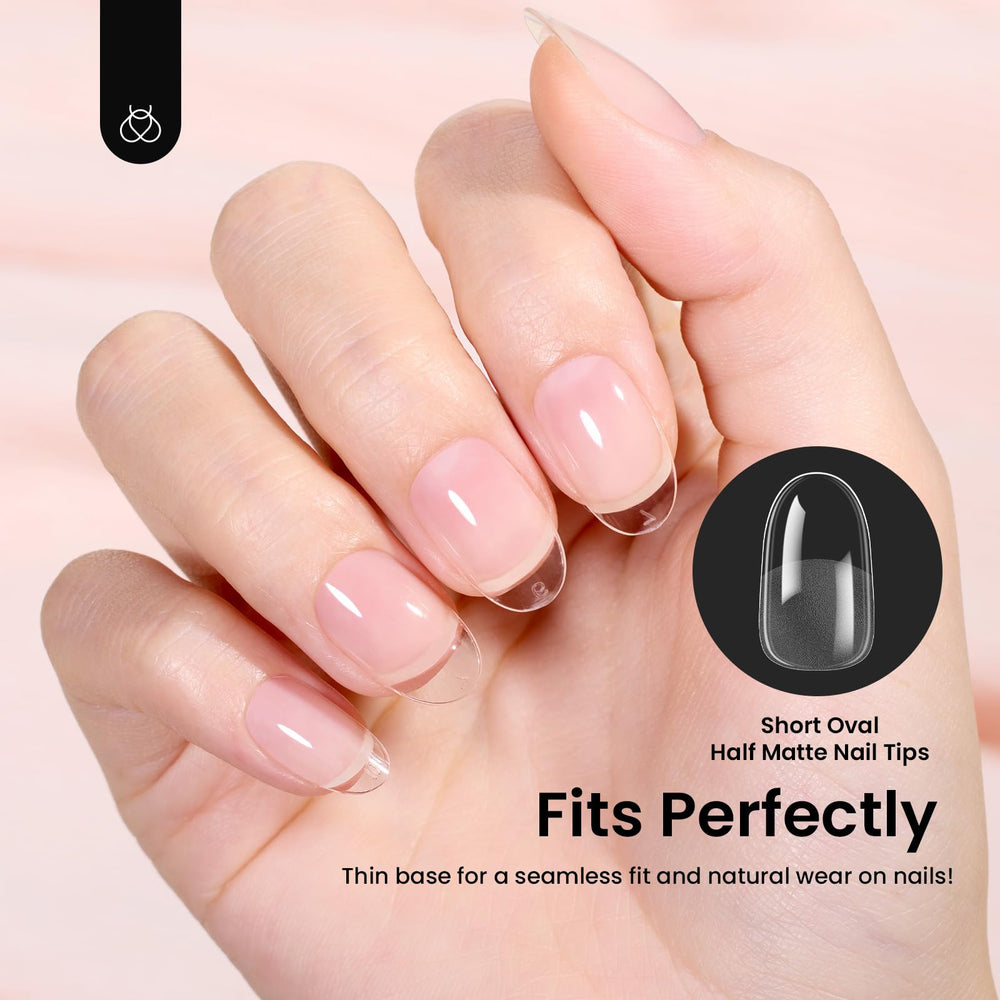 Beetles Gel Nail Tips 3-Minute Extension saves time during at-home sessions