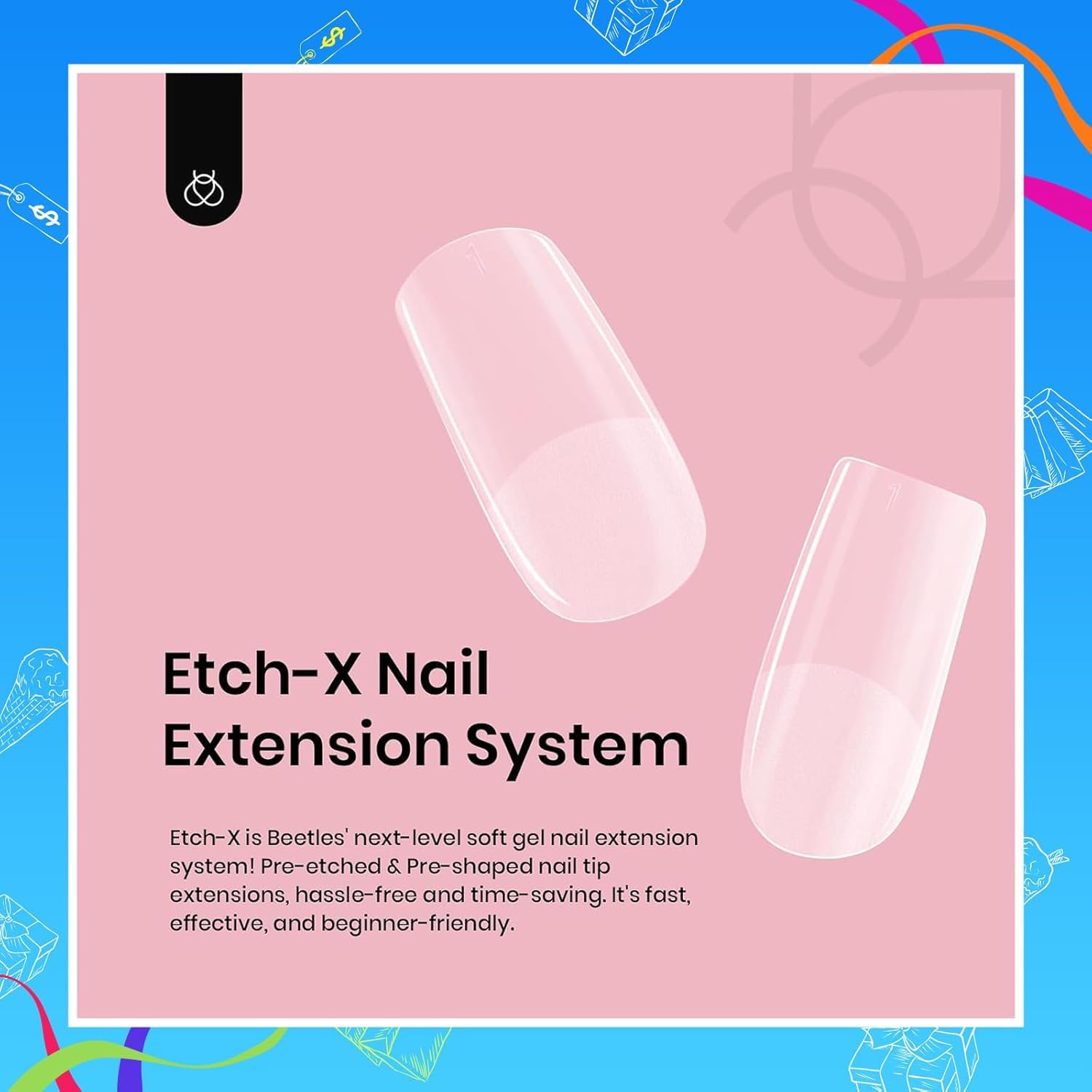 Fast 3-minute extension with versatile compatibility for gel and poly systems
