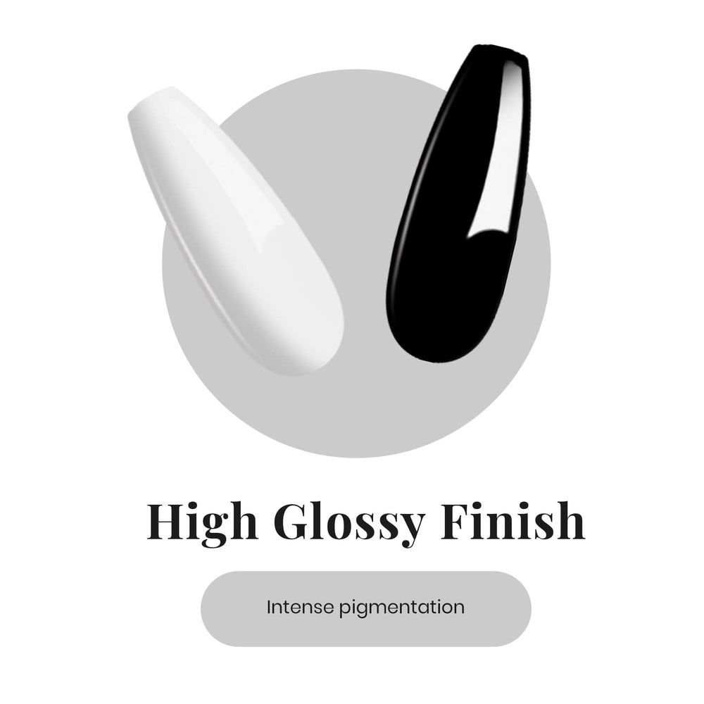 Beetles no-wipe top coat bottle for a smooth, high-gloss finish