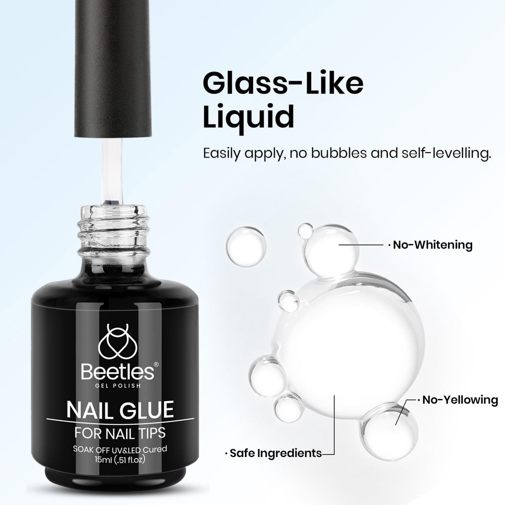 Beetles Rhinestones compatibility with 9-in-1 gel tips.