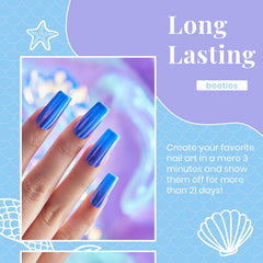 Beetles Gel Polish 909 mermaid for sparkling nails in UV/LED polish.