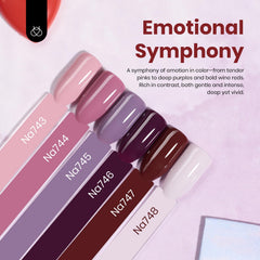 Beetles gel polish bottles from Emotional Symphony collection.