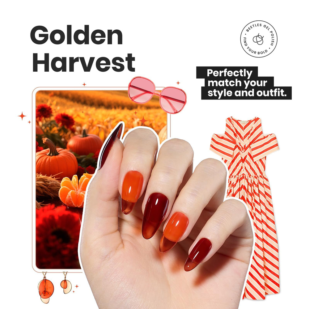 Beetles Gel Polish Burgundy Red brush applying smooth, even coverage