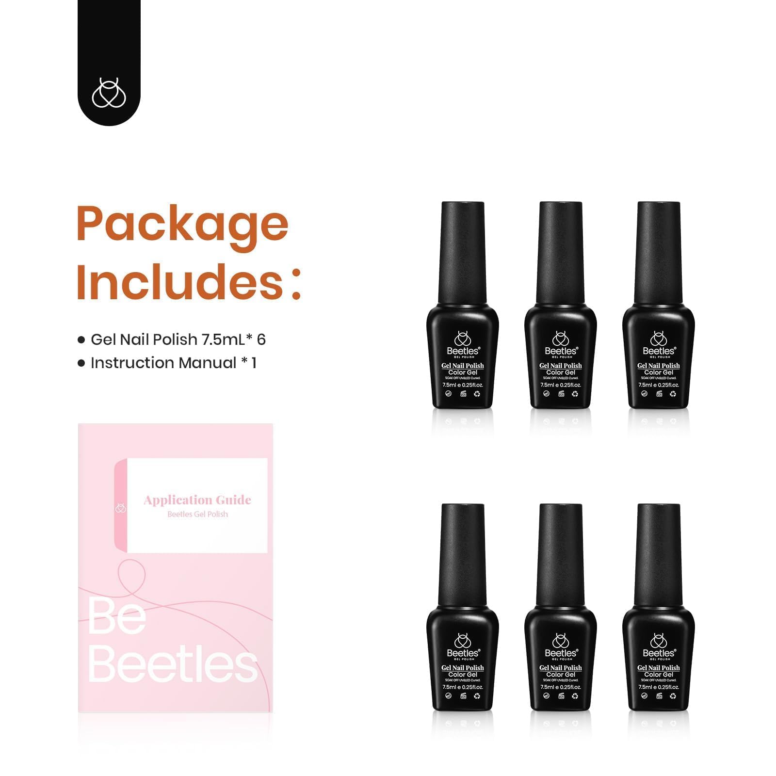 Beetles Gel Polish Glimmer swatch results reveal vibrant translucent finishes.