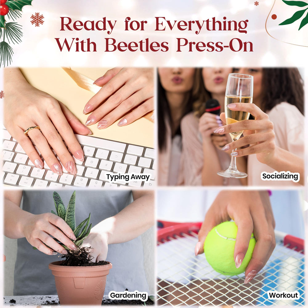 Beetles Gel Polish lightweight false nails comfortable to wear