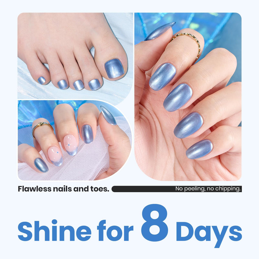 Beetles Gel Polish air-drying finish requires no lamp.