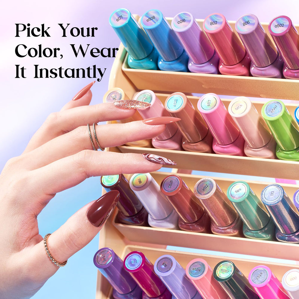 Beetles glitter top coat adds sparkle for party-ready nails.