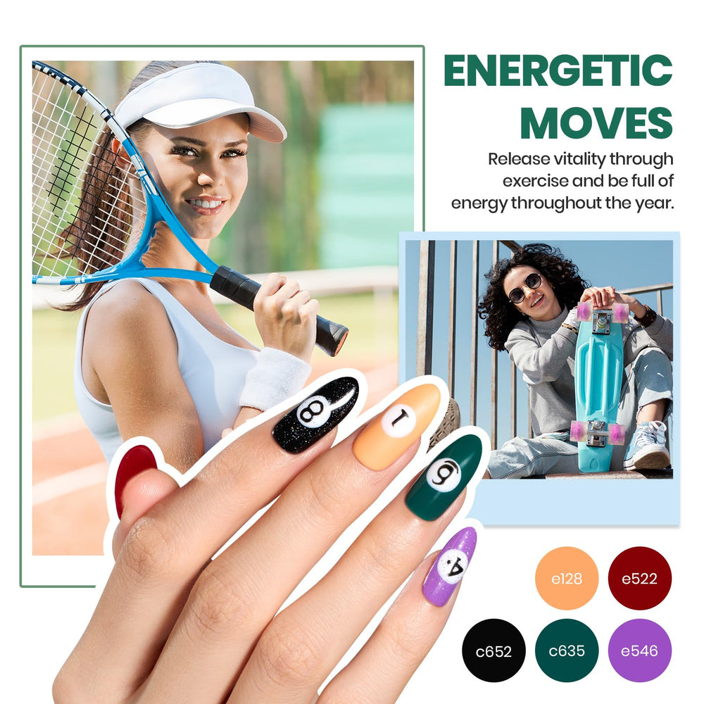 Beetles Gel Polish Kit: Base and top coats shown for long-lasting shine.