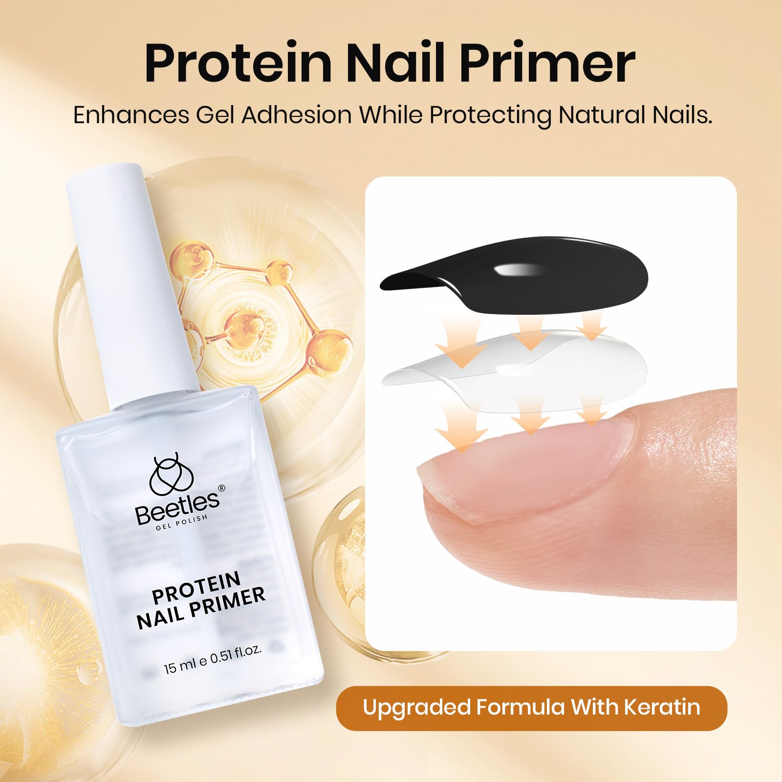 Beetles dehydrator and primer prep nails for better adhesion