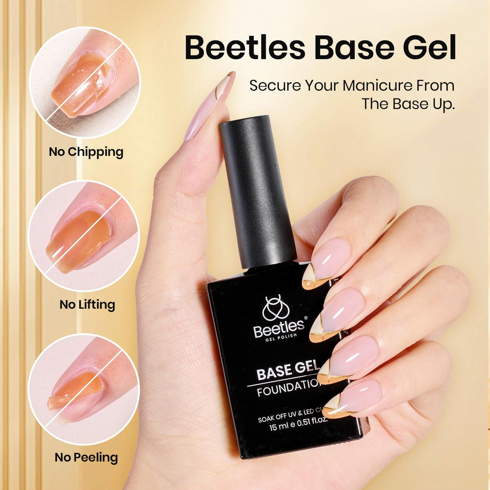 Beetles keratin binder nourishes nails while you build your design