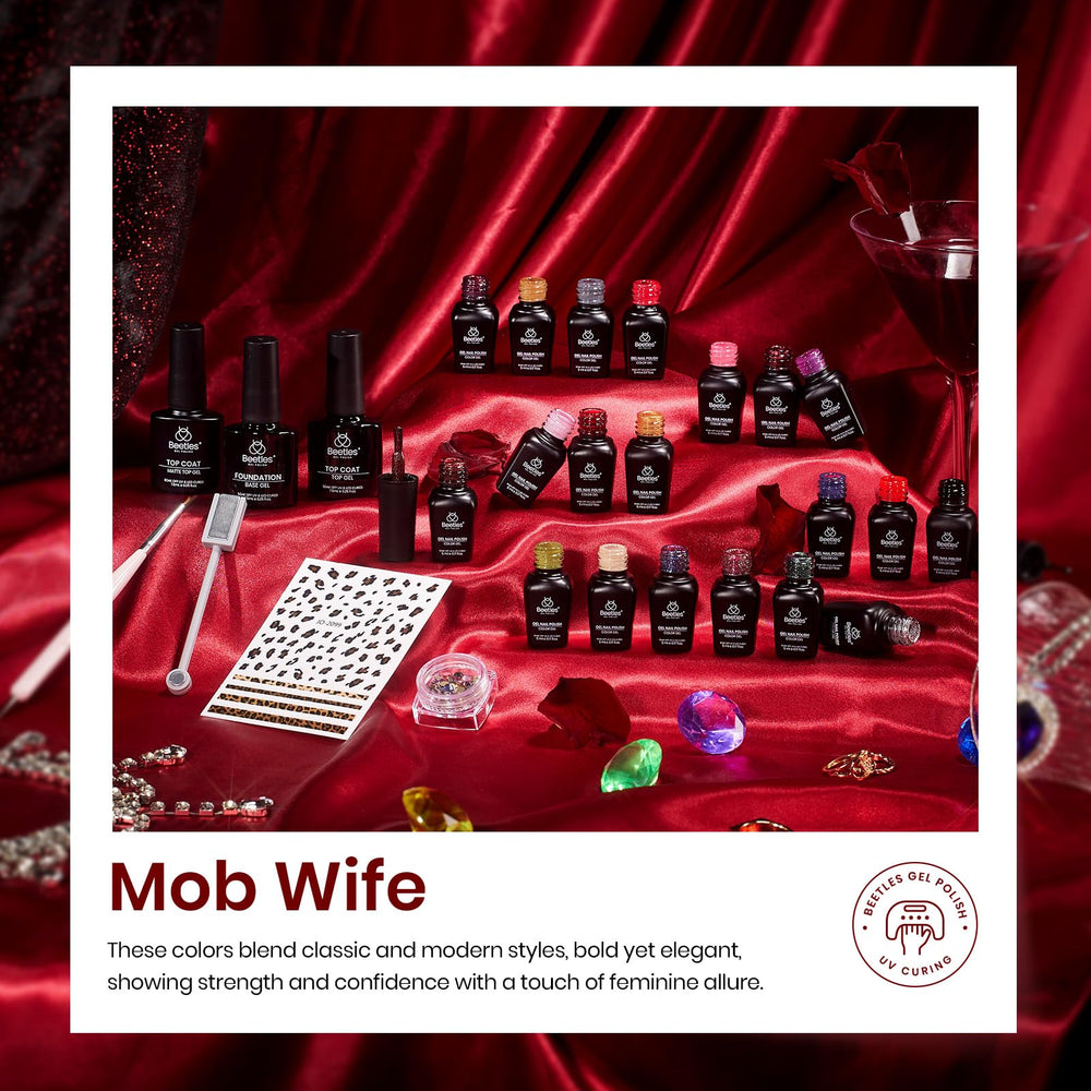Beetles Gel Polish Kit soak-off UV gel for easy removal