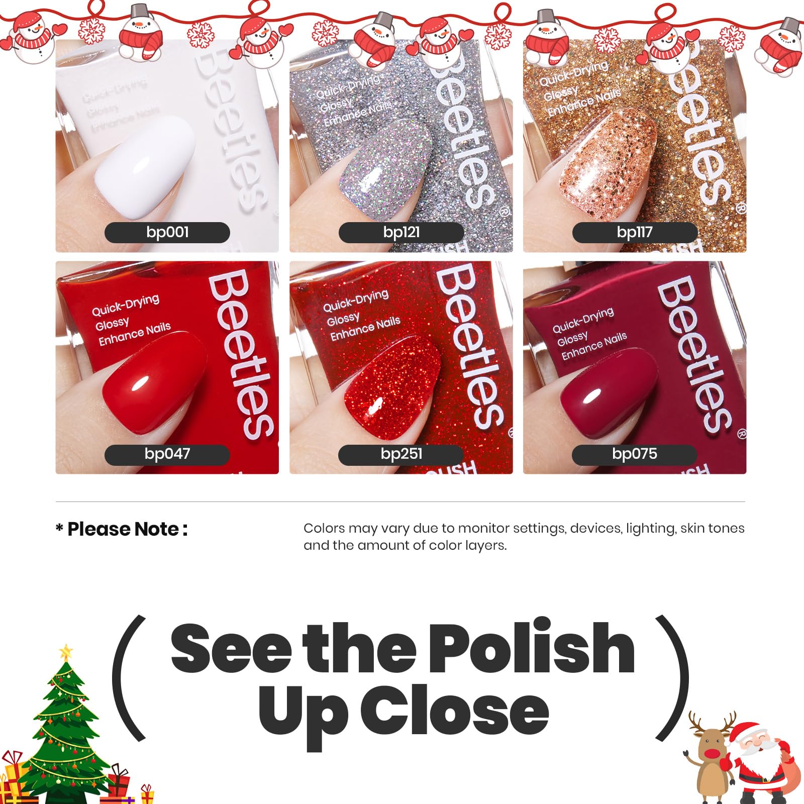 Beetles Gel Polish long-lasting color resists chipping for days