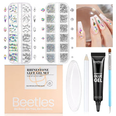 Beetles Gel Polish Nail Glue bottle for precise, controlled application