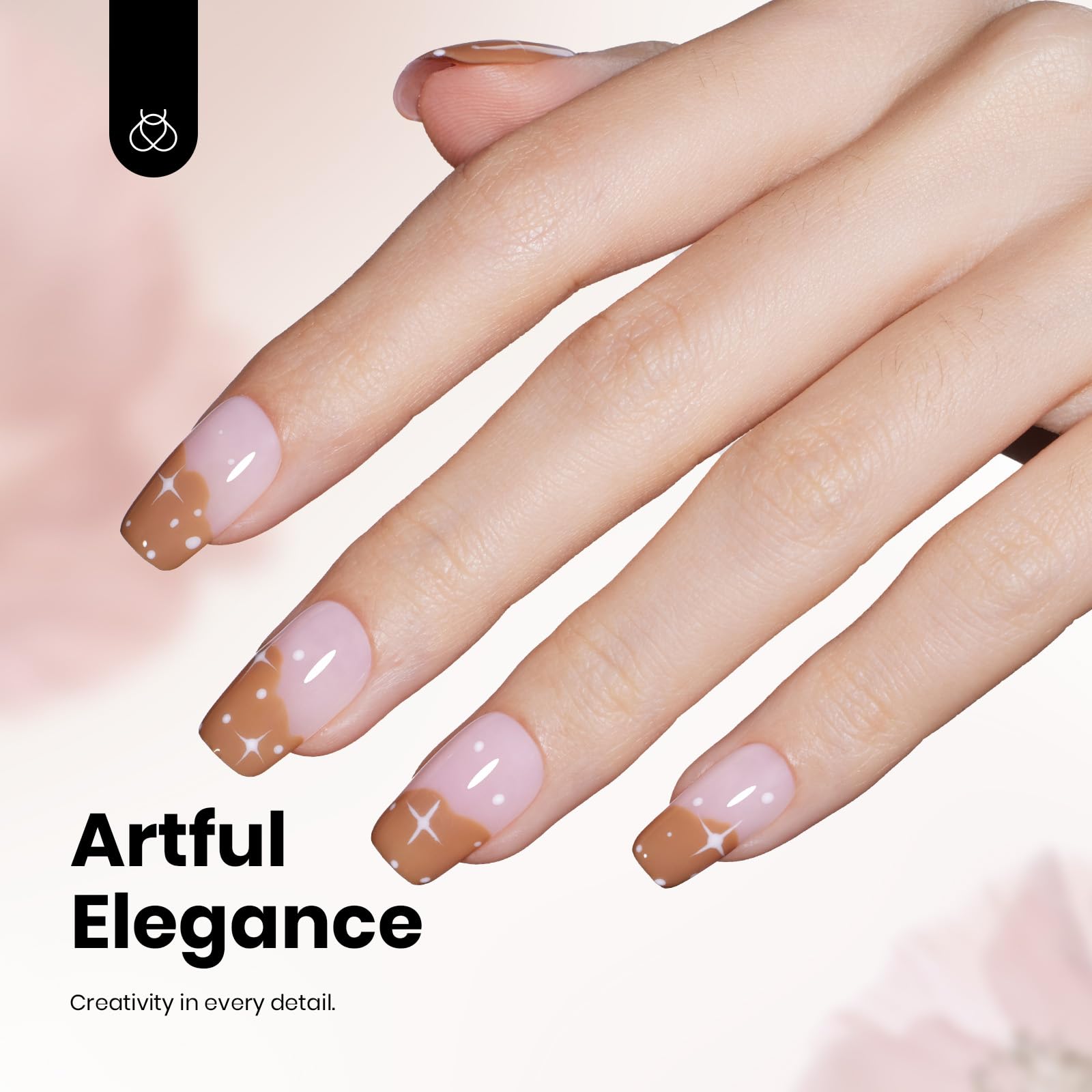 Beetles nail prep close-up highlighting smooth base layer readiness.