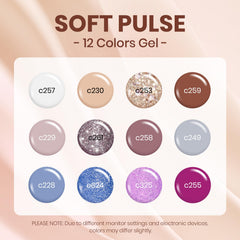 Beetles Gel Polish set fall brown nails offers versatile color for everyday wear.