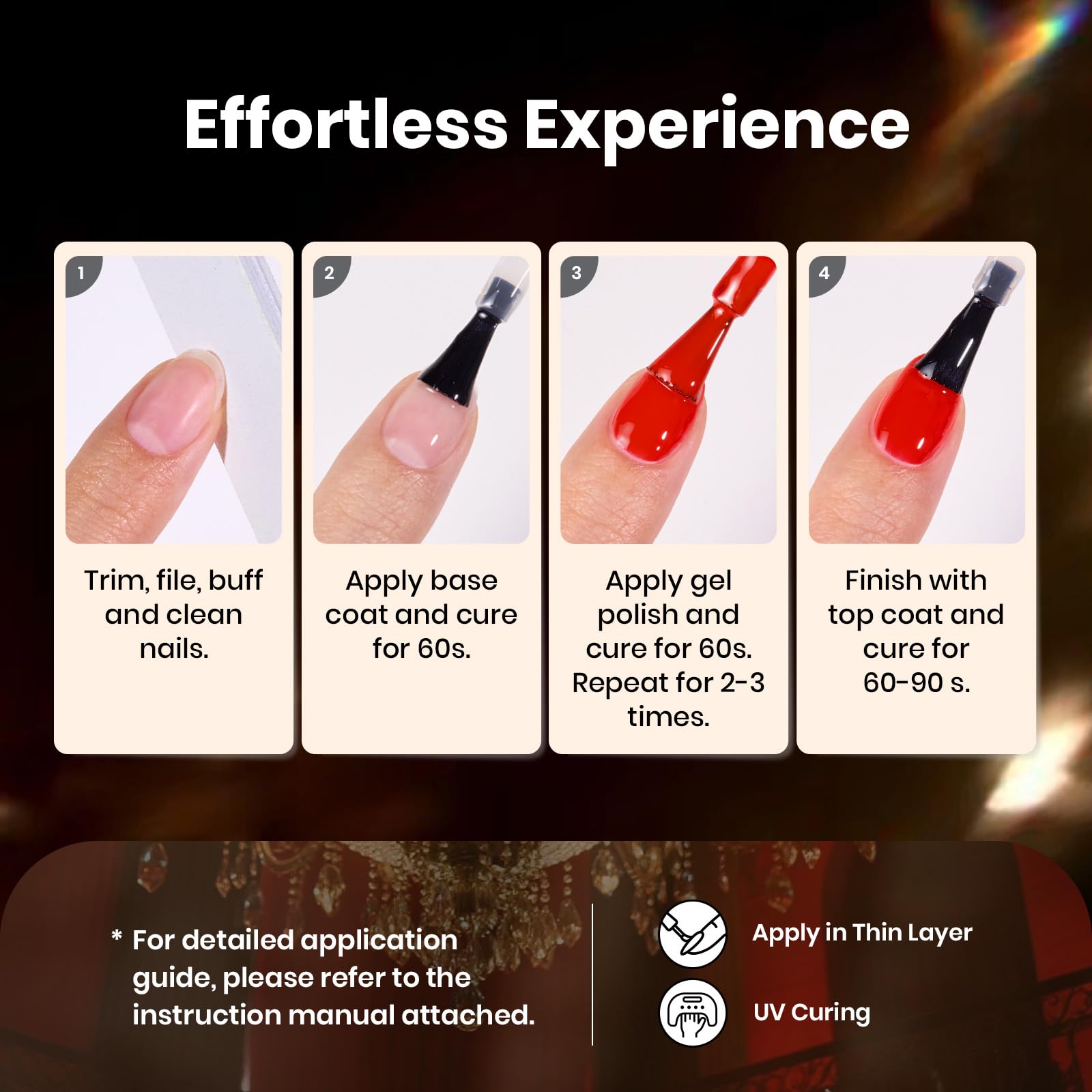 Beetles Gel Polish kit ideal for home and professional use