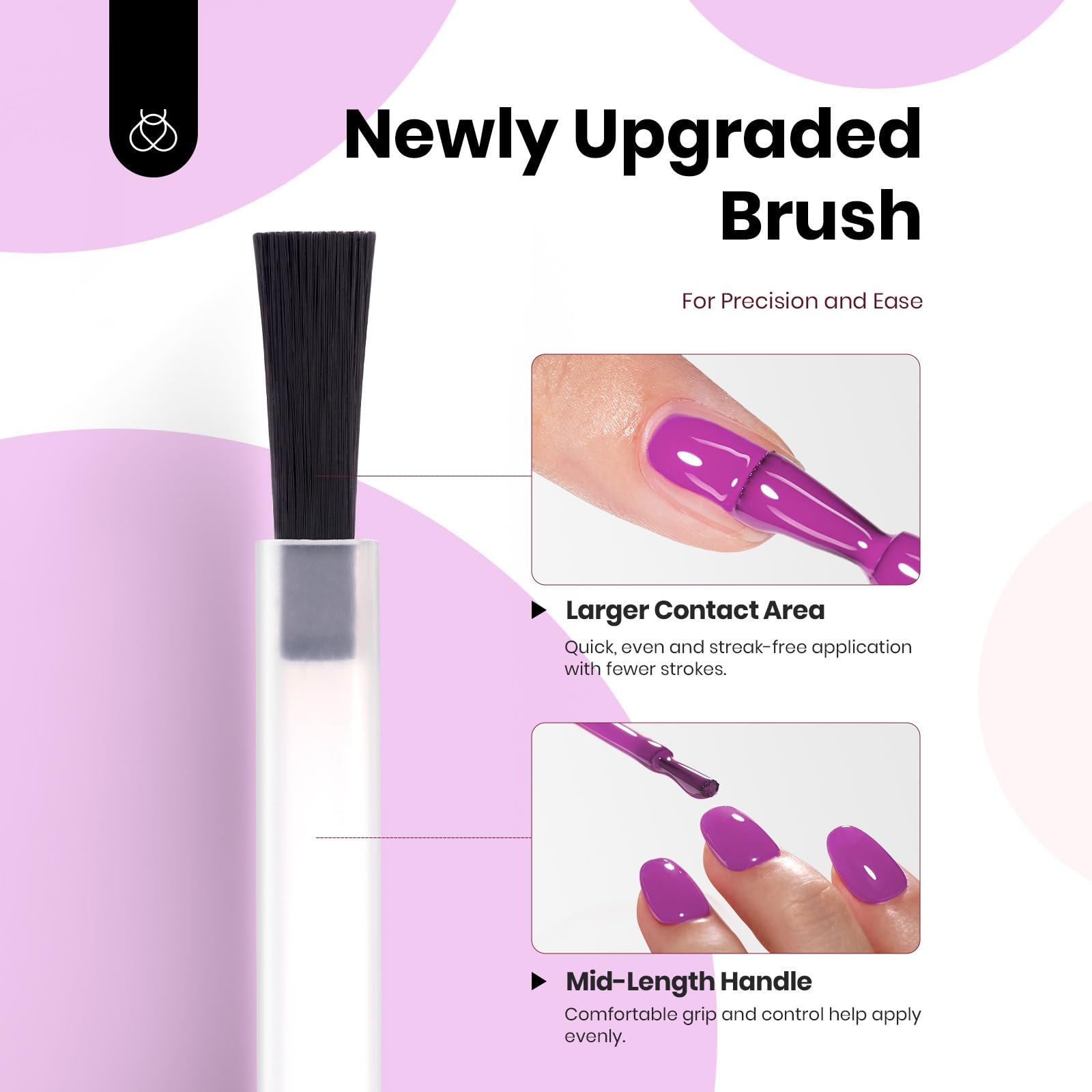 Beetles gel shades that pair with base and top coat for lasting results.
