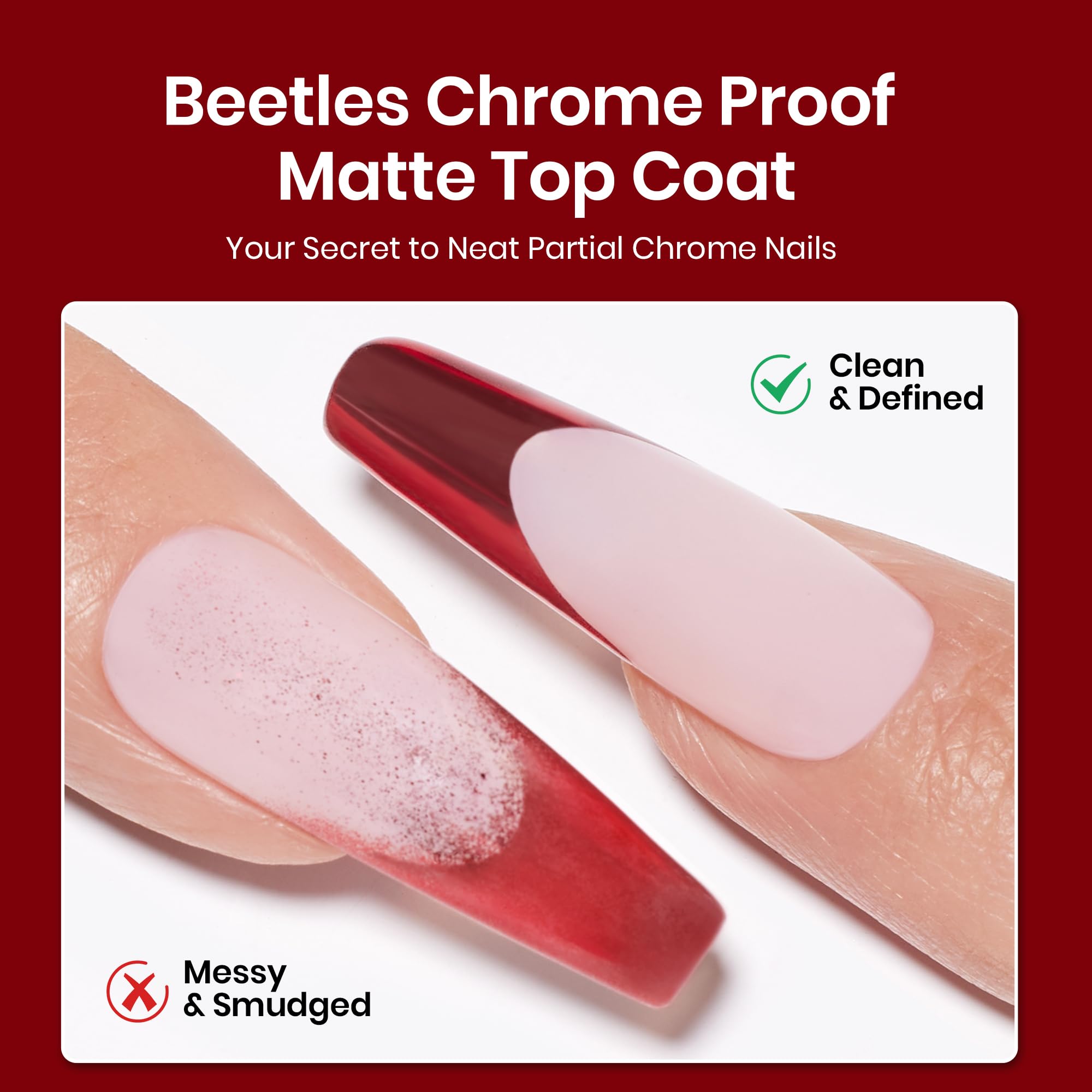 Sponge Stick included for even chrome powder application.
