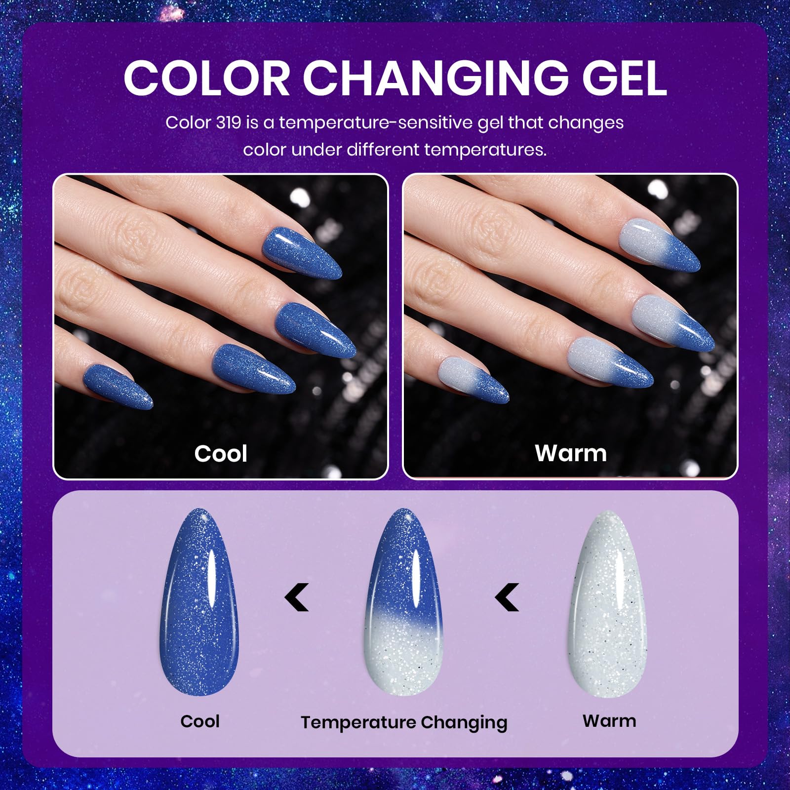 Beetles Stellar Mirage warm-tips guide for safe, easy at-home manicures