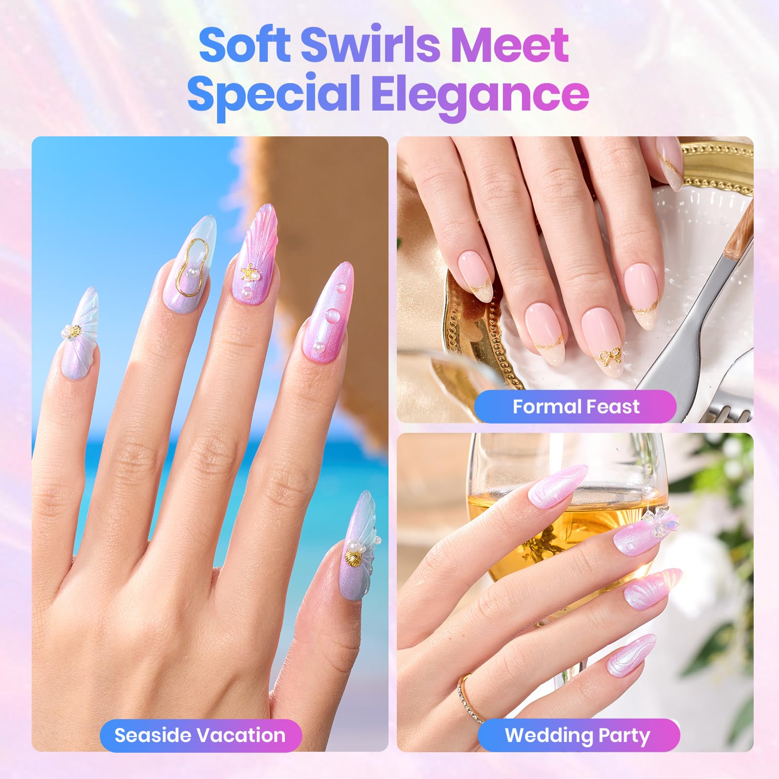 Beetles Travel-friendly kit fits neatly for on-the-go nails.