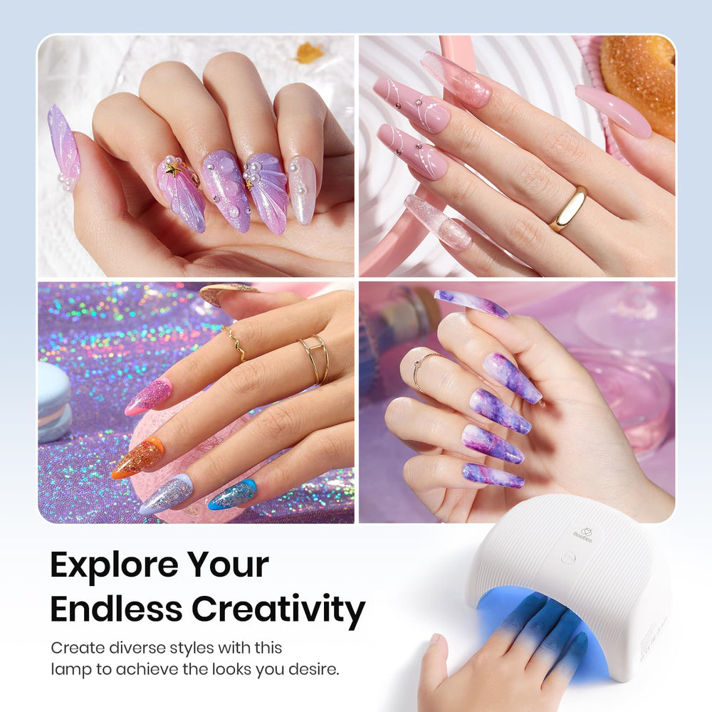 Beetles Gel Polish UV LED Nail Lamp smart sensor enables simple use